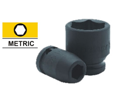 6 Point Metric Impact Socket